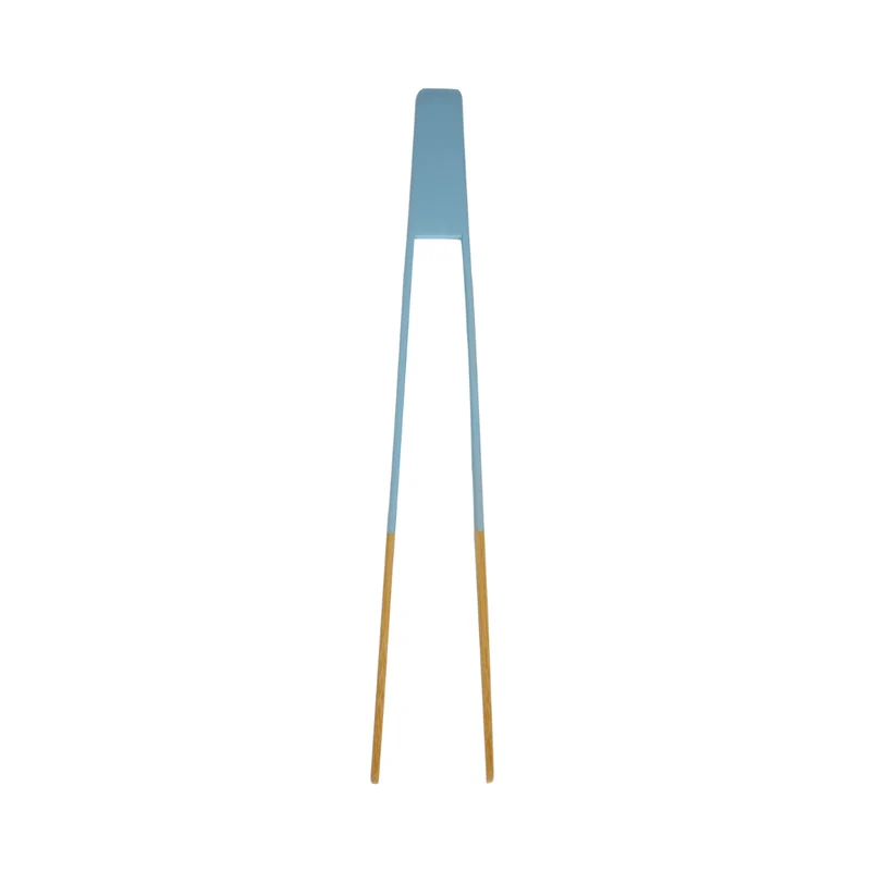 pebbly - Zange aus Bambus 'Cadet Blue' – nicht magnetisch 24cm