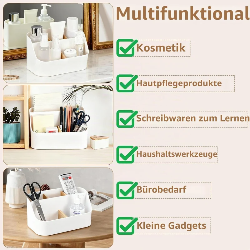 Schreibtisch Organizer mit 5 Fächer, Multifunktionaler Organizer