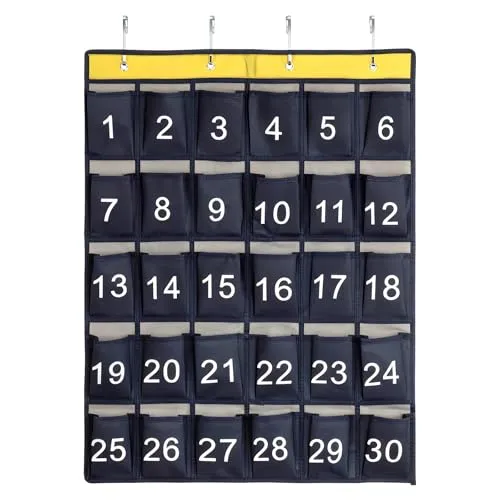 TNSLAND Handygarage Schule Handy Aufbewahrungsbox Handy-Taschen 79 X 60cm