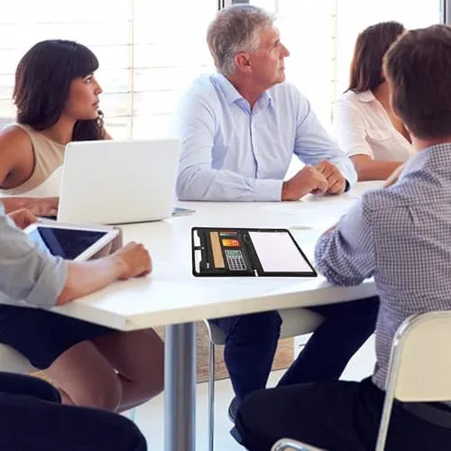 Personalisierte Ledermappe mit Reißverschluss Individuell gestalteter Business-Ordner für Damen und Herren | Ideal für Lebensläufe, Vorstellungsgespräche und als Geschenk | Strapazierfähiges PU-Leder