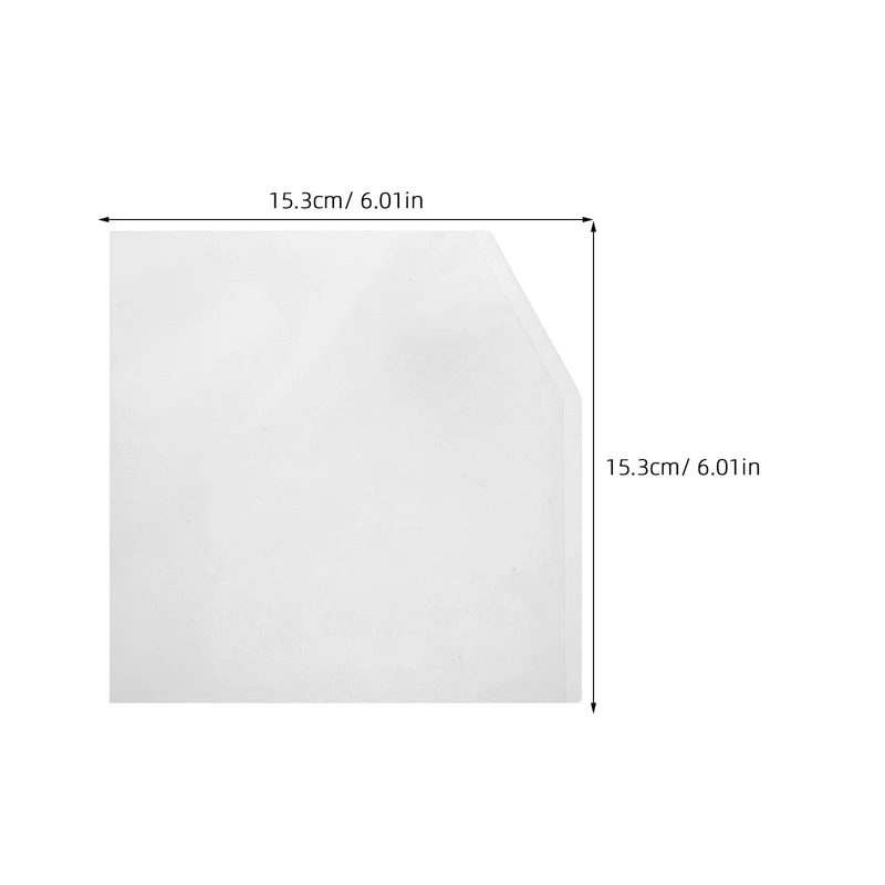 20 Stück Transparente Pvc Selbstklebende Hüllen für Notizbücher und Journale mit Glatter Oberfläche und Dünner Flexibilität zur Büroorganisation