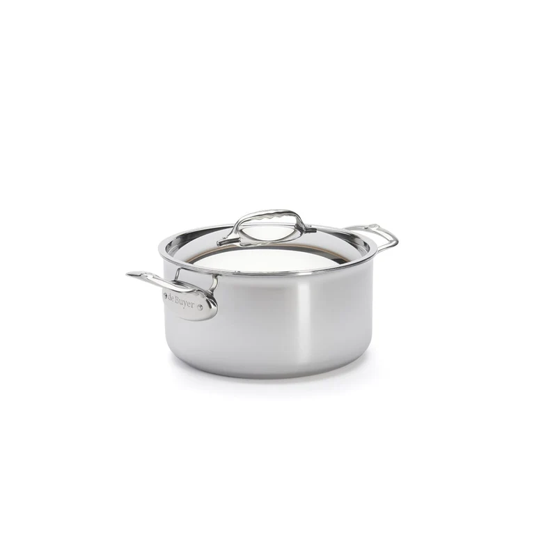 de Buyer - AFFINITY 'Edelstahl Kochtopf mit Deckel Ø24 cm'