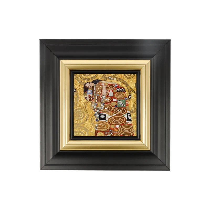 Goebel Gustav Klimt Wandbild 'Die Erfüllung 18.5cm' 2026