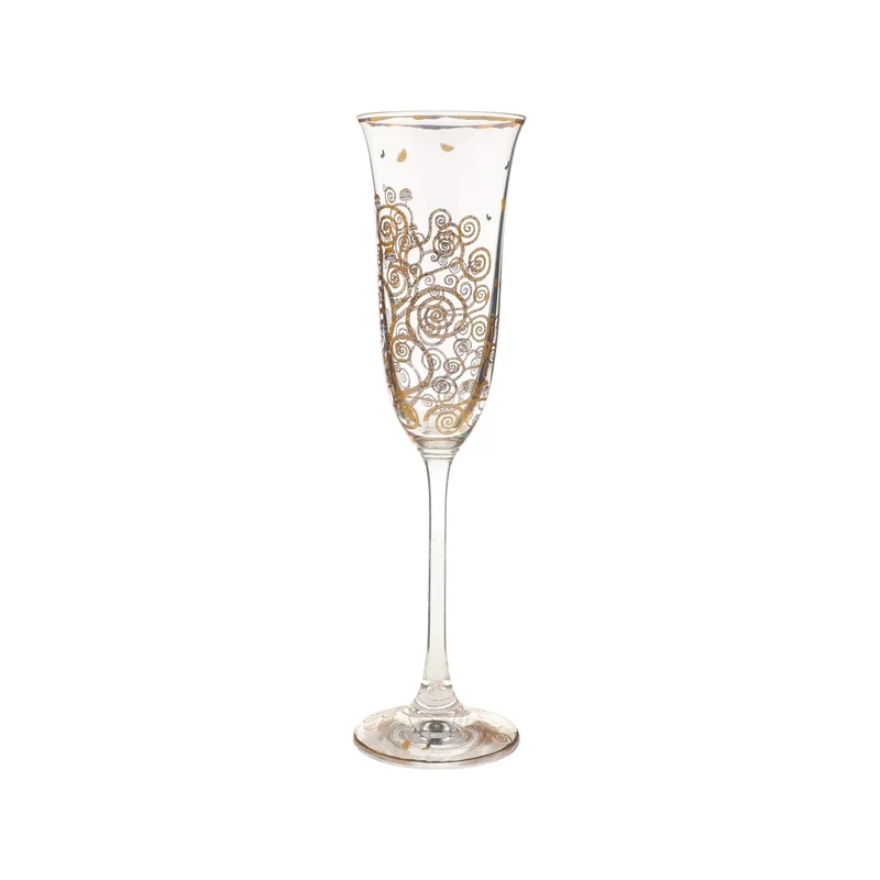 Goebel Gustav Klimt Sektglas 'Der lebensbaum 0,1l' 2026
