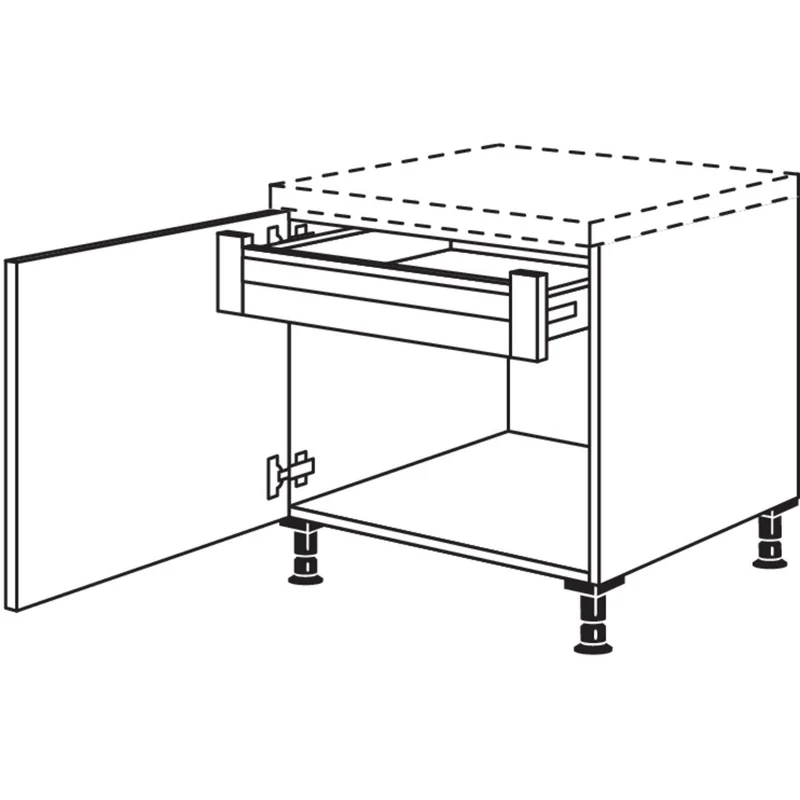 nobilia Mini-Unterschrank UDI60-58 60 cm