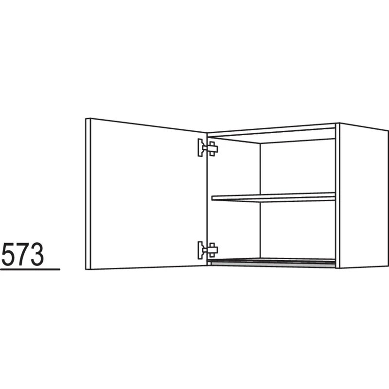 nobilia Wandschrank NW50-58 50 cm