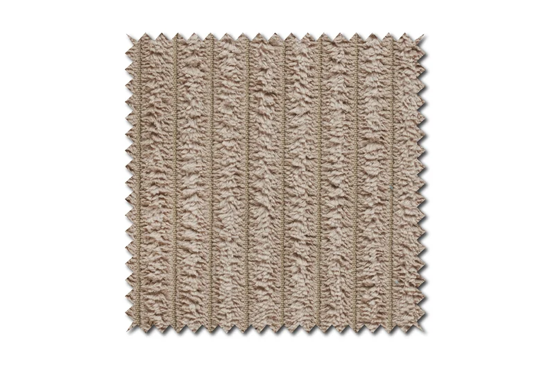 KAWOLA Hocker CHARME Hockerbank groß Cord taupe