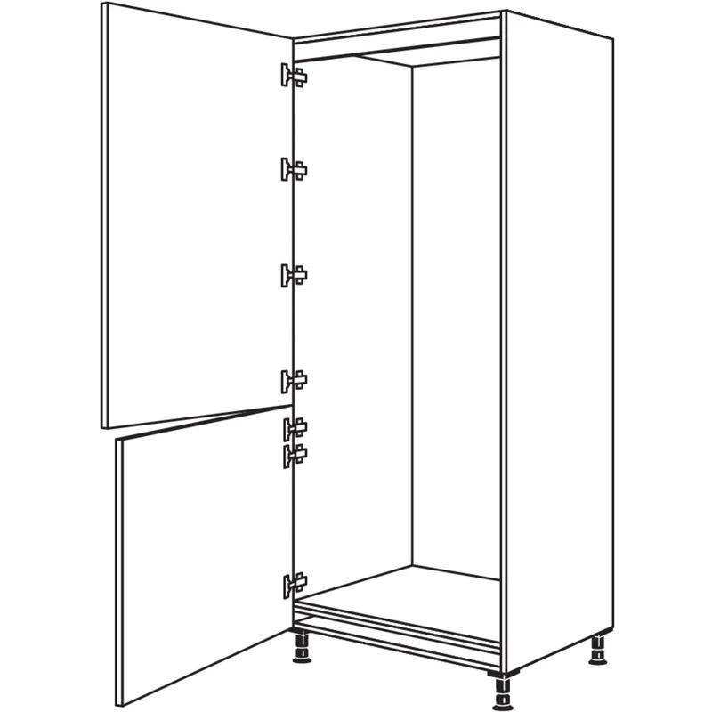 nobilia XL-Geräte-Umbau Kühl-Gefrierautomat GD194-76-1X 76,2 cm