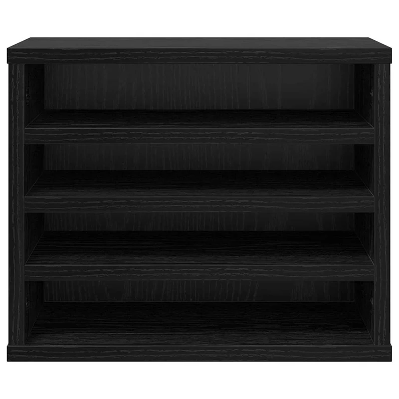vidaXL Schreibtisch Organizer Schwarz Eichen-Optik 36 x 26 x 29,5 cm