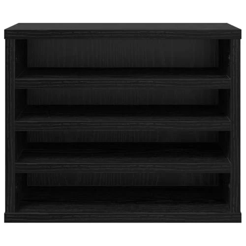 vidaXL Schreibtisch Organizer Schwarz Eichen-Optik 36 x 26 x 29,5 cm
