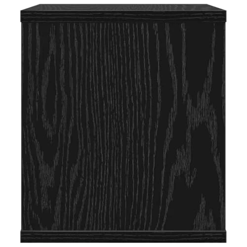 vidaXL Schreibtisch Organizer Schwarz Eichen-Optik 36 x 26 x 29,5 cm