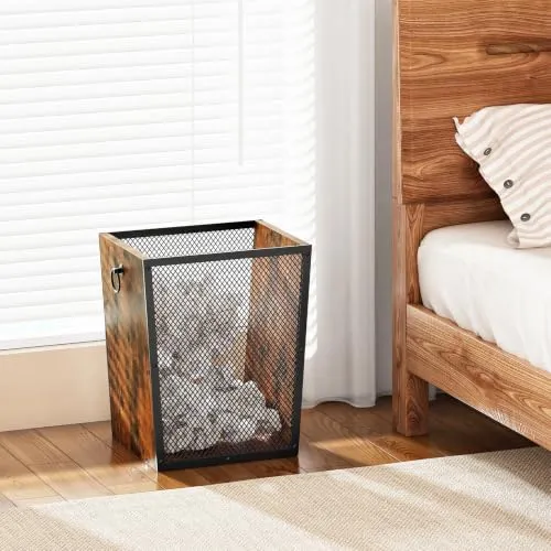 HOOBRO Mülleimer 17 L, Papierkorb im Industrial-Design