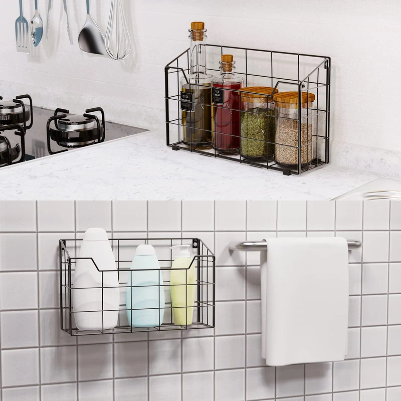 Univivi Wand-Organizer, Hängemappenhalter, Zeitschriftenhalter, Desktop-Aktenordner, Organizer für Dokumente, Papier, Post, Zuhause, Büro, 3 Stück