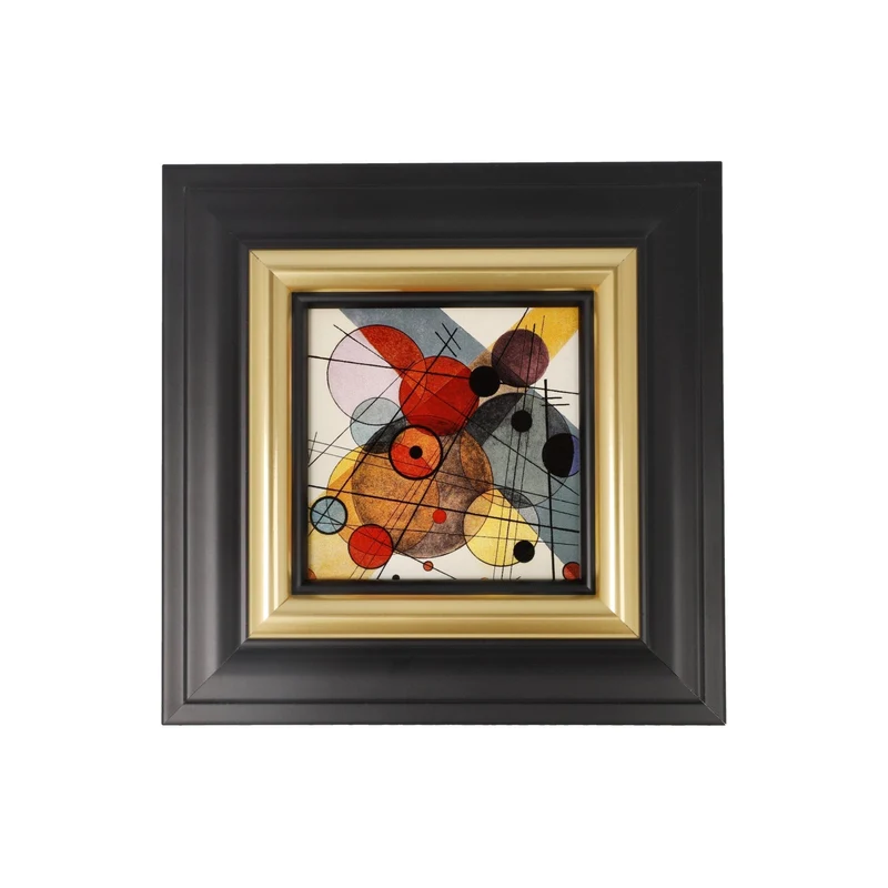 Goebel Wassily Kandinsky Wandbild 'Kreise im Kreis 18.5cm' 2026