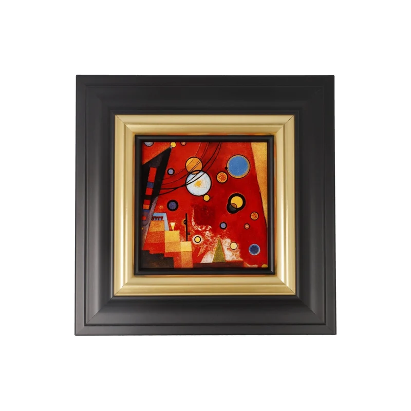 Goebel Wassily Kandinsky Wandbild 'Schweres Rot 18.5cm' 2026