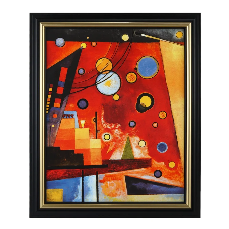 Goebel Wassily Kandinsky Wandbild 'Schweres Rot 49cm' 2026