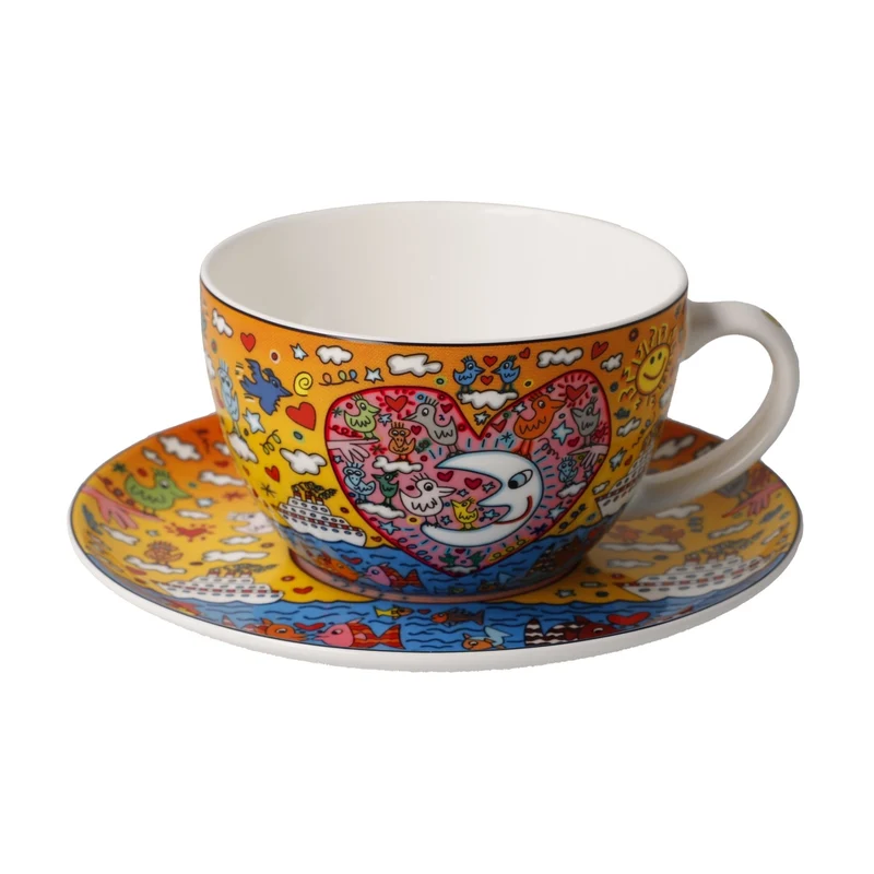 Goebel James Rizzi Cappuccinotasse 'The Romance of the Sea 0,25l' 2026