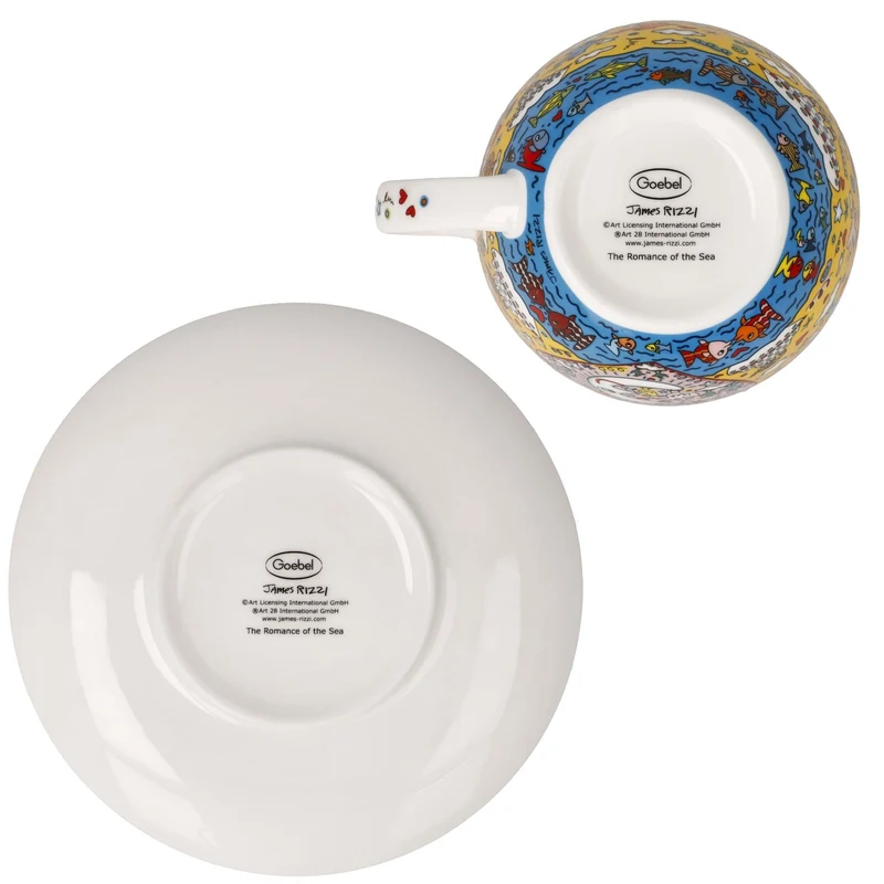 Goebel James Rizzi Cappuccinotasse 'The Romance of the Sea 0,25l' 2026