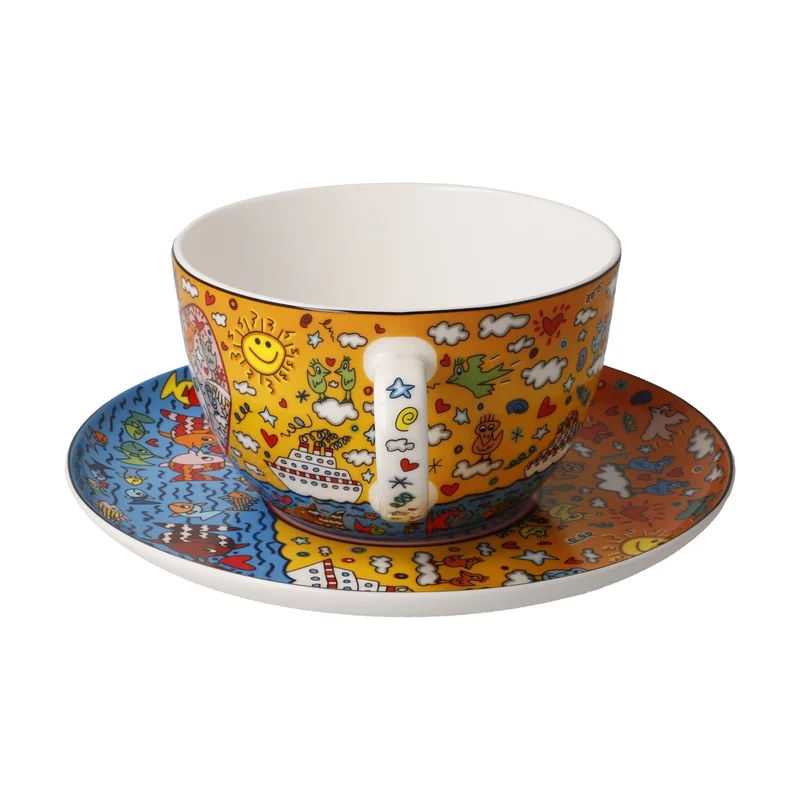 Goebel James Rizzi Milchkaffeetasse 'The Romance of the Sea 0,5l' 2026
