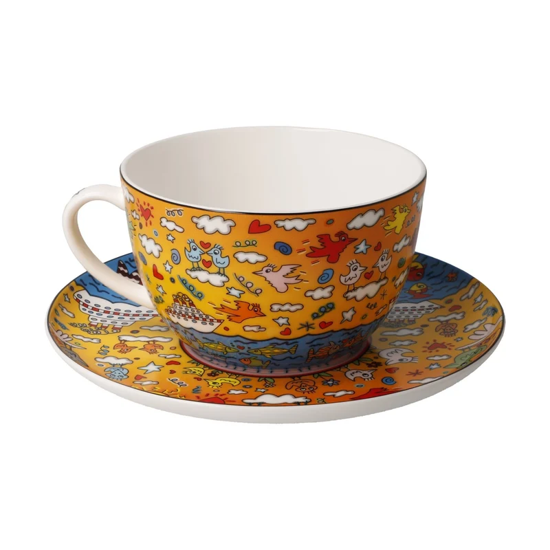 Goebel James Rizzi Milchkaffeetasse 'The Romance of the Sea 0,5l' 2026