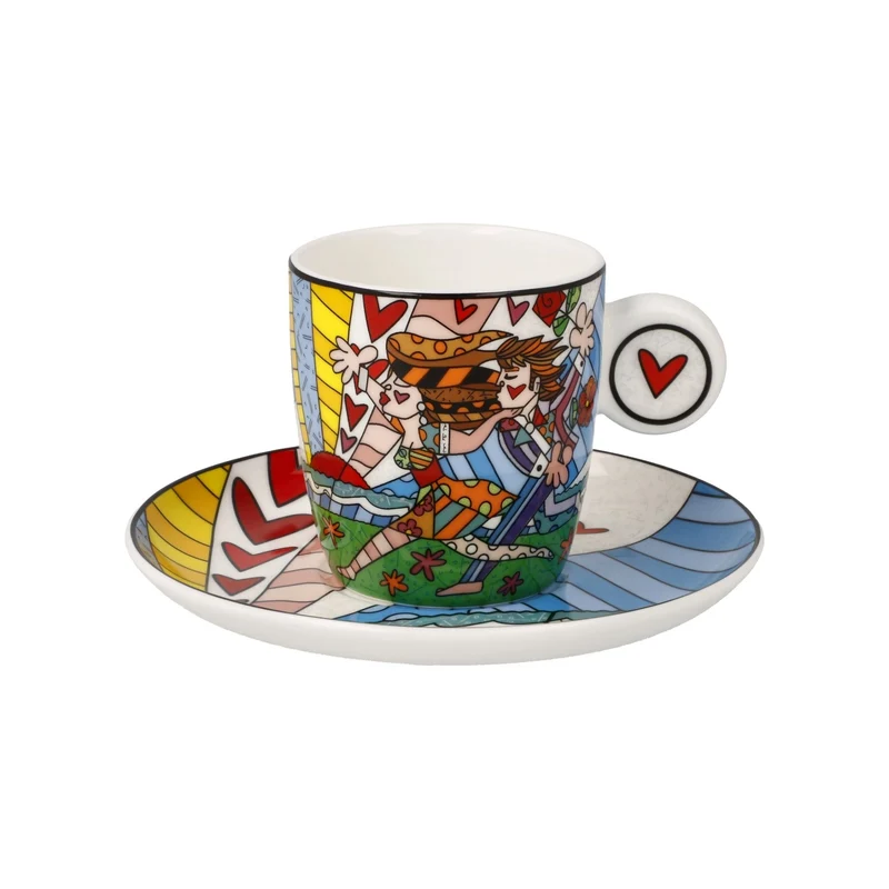 Goebel Romero Britto Espressotasse 'Falling 0,1l' 2026