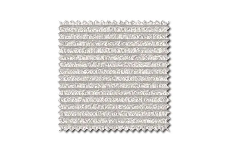 KAWOLA Stoffmuster Feincord silber