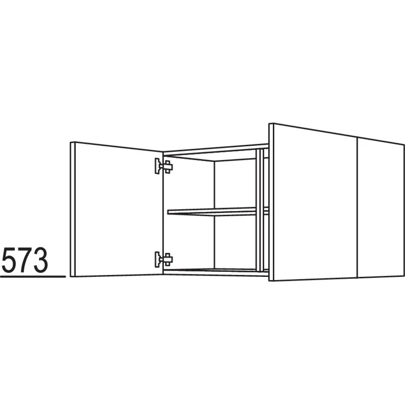 nobilia Wandschrank W90-58 90 cm