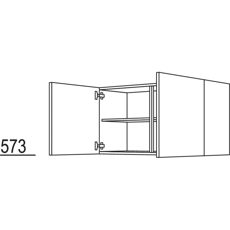nobilia Wandschrank W80-58 80 cm