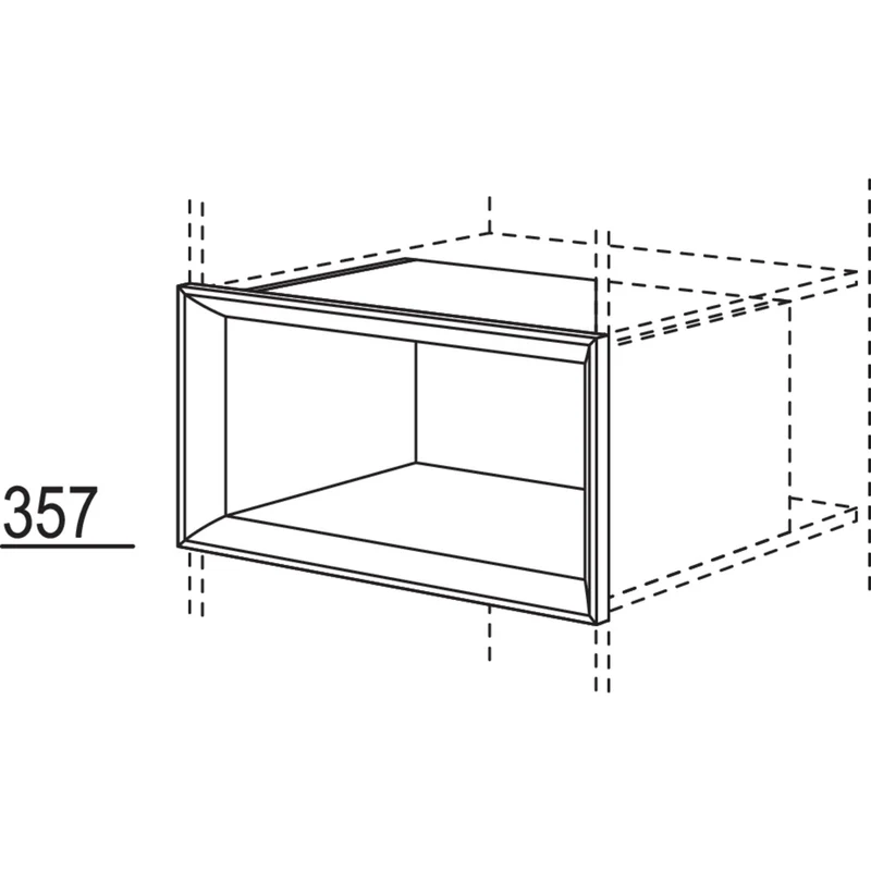 nobilia Regaleinsatz Case CE45-36T 44,4 cm
