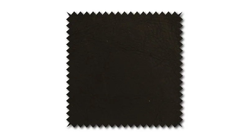 KAWOLA Stoffmuster Leder schwarz