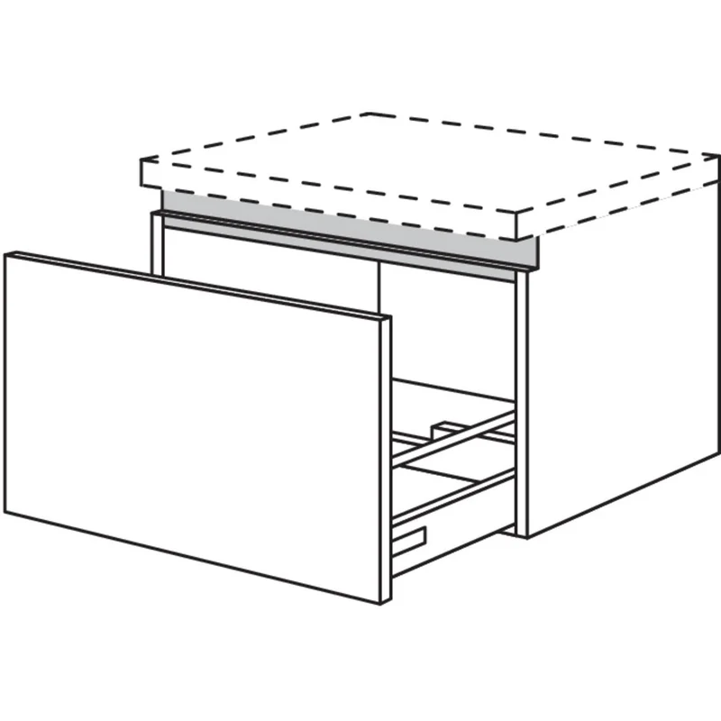 nobilia Auszugschrank NBUA90-43 90 cm