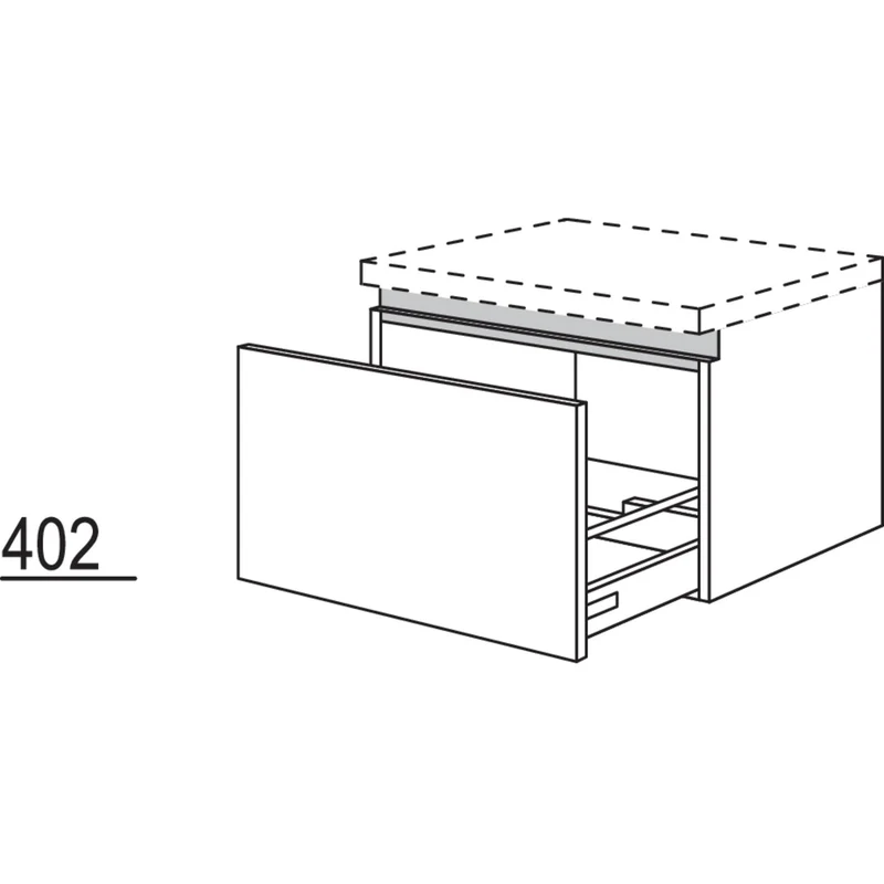 nobilia Auszugschrank NBUA80-43 80 cm