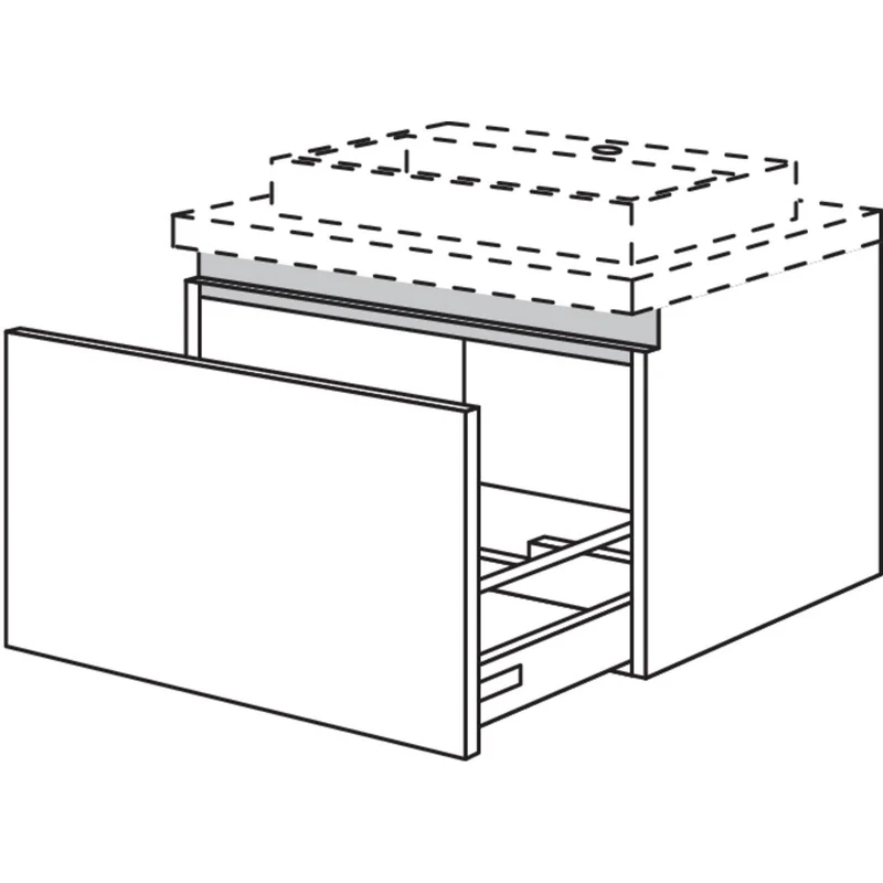nobilia Waschtischschrank NBWA50-43 50 cm