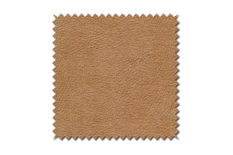 KAWOLA Stoffmuster Stoff cognac