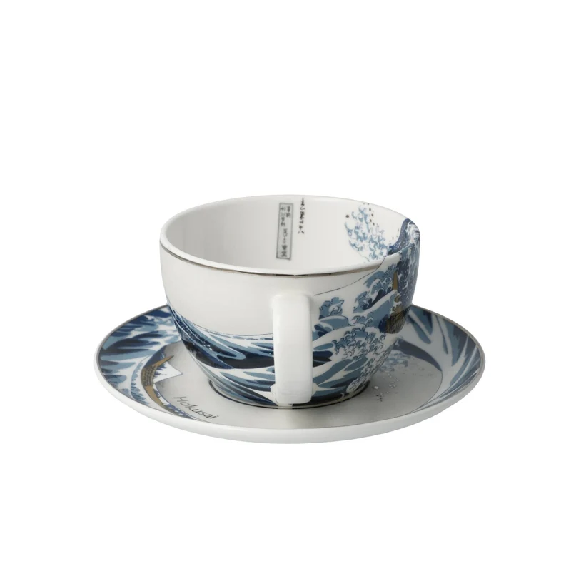 Goebel Artis Orbis Katsushika Hokusai 'Die Welle - Tee-/Cappuccinotasse'
