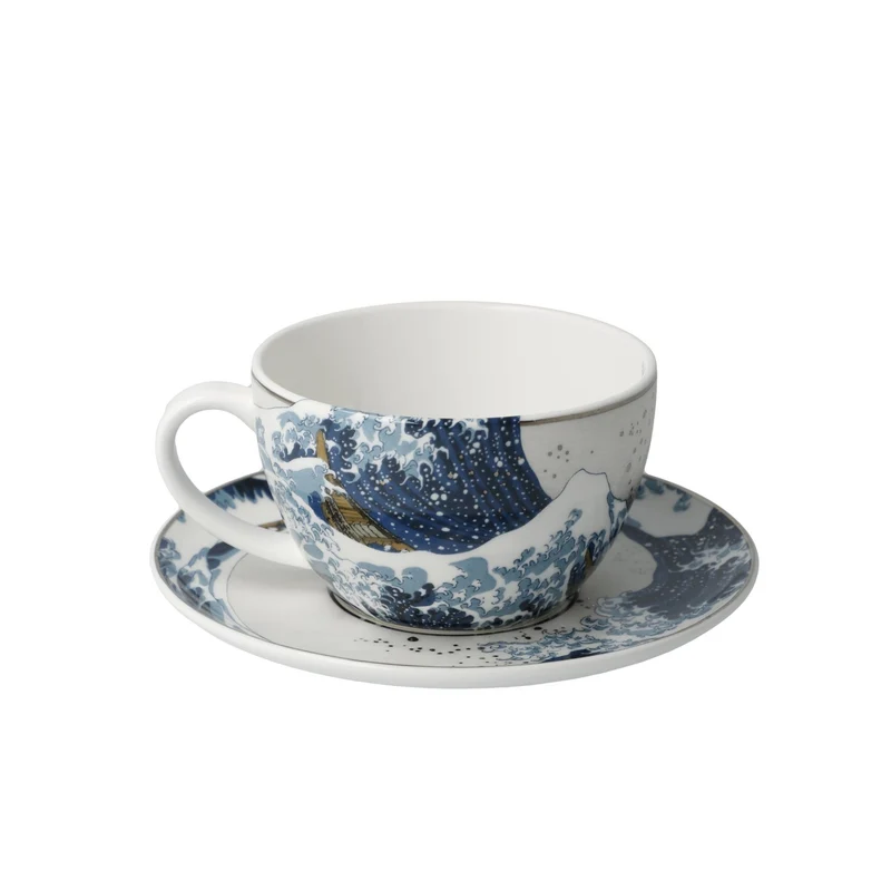 Goebel Artis Orbis Katsushika Hokusai 'Die Welle - Tee-/Cappuccinotasse'