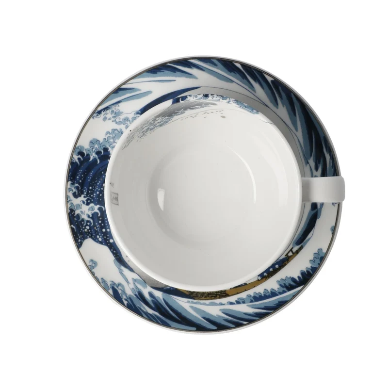 Goebel Artis Orbis Katsushika Hokusai 'Die Welle - Tee-/Cappuccinotasse'