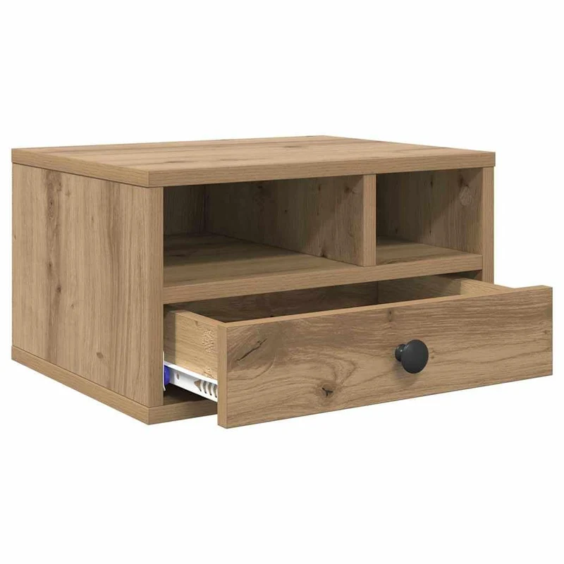 vidaXL Druckerständer Artisan-Eiche 40 x 32 x 24 cm Holzwerkstoff