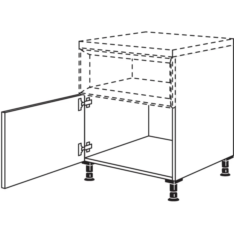 nobilia Unterschrank für Regaleinsatz Case UC30 30 cm