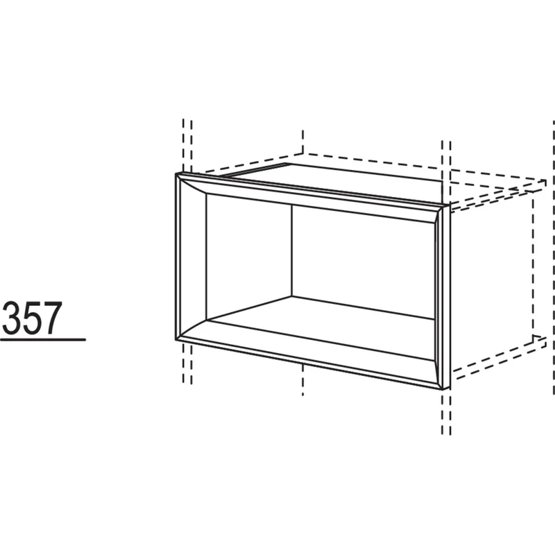 nobilia Regaleinsatz Case CE100-36 99,4 cm