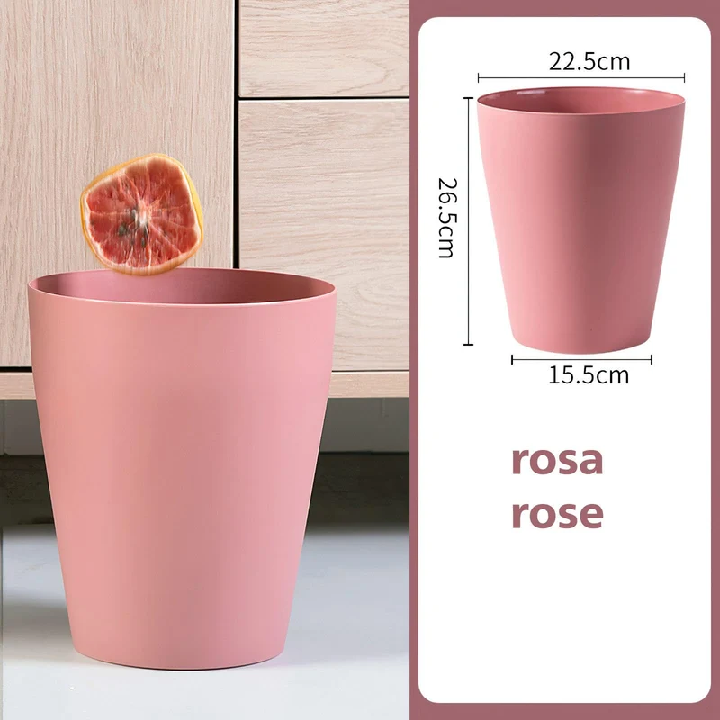 Papierkorb 789 Mülleimer Papiereimer 26,5cm 12L | Rosa