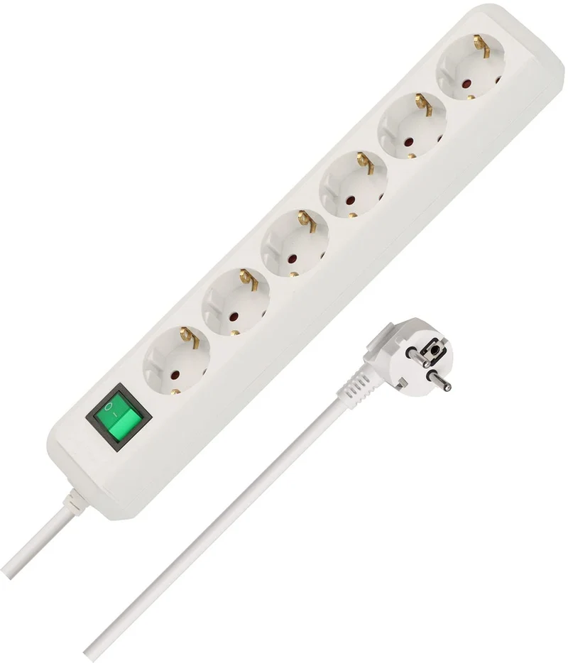 Brennenstuhl Eco-Line Steckdosenleiste 6-Fach