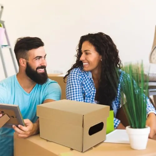 Housoutil Papier Aufbewahrungsbox Khaki, Große Kasten für Büro und Schule