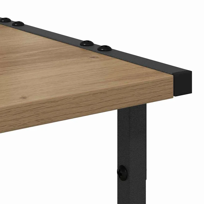 vidaXL Druckerständer Artisan-Eiche 41 x 28 x 33,5 cm Holzwerkstoff