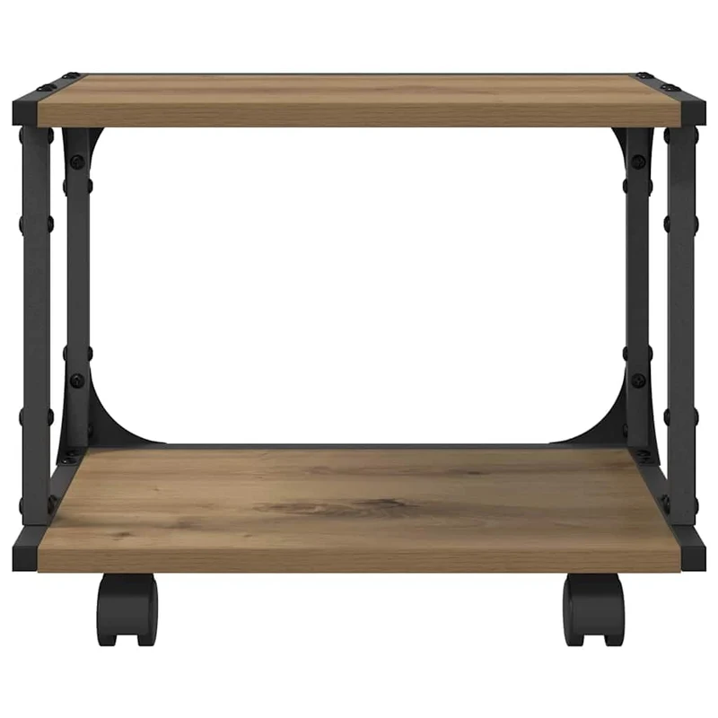 vidaXL Druckerständer Artisan-Eiche 41 x 28 x 33,5 cm Holzwerkstoff