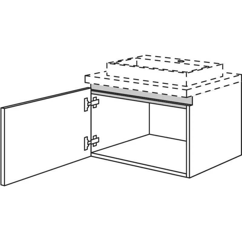 nobilia Waschtischschrank NBW45-43 45 cm