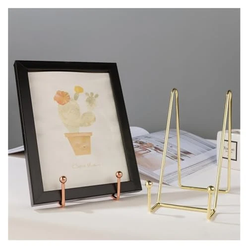 Zeitschriftenhalter Eisen Kunst Geometrische Desktop Platzierung Ständer Platte Telefon Buch Zeitung Sammlung Lagerung Rack Magazin Display Halter Dekorative Fur Stauraum(Plastic 6.5X6.8CM)