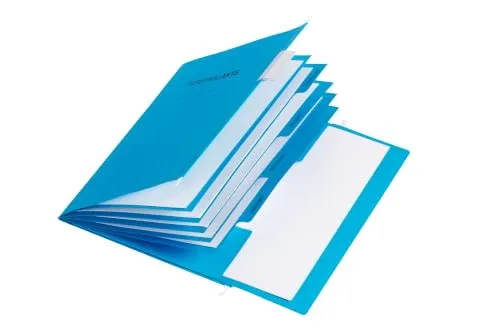 Pagna Personalakte (Hängehefter, für DIN A4, 5-teilig) blau