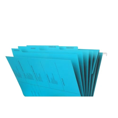 Pagna Personalakte (Hängehefter, für DIN A4, 5-teilig) blau