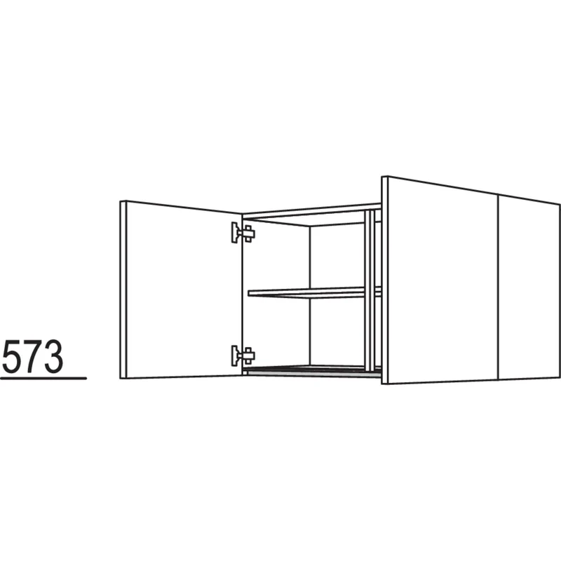nobilia Wandschrank NW80-58 80 cm